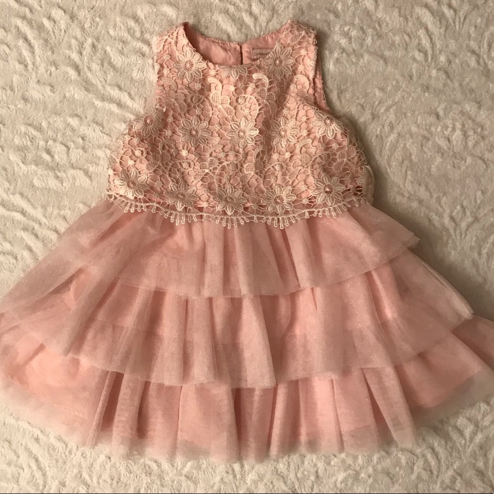 Beautiful pink toddler dress